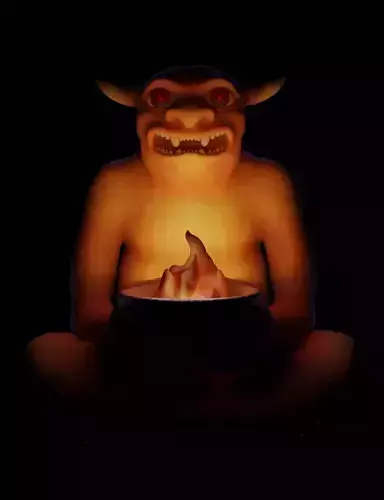 Players Handbook Demon Idol Free 3D print model