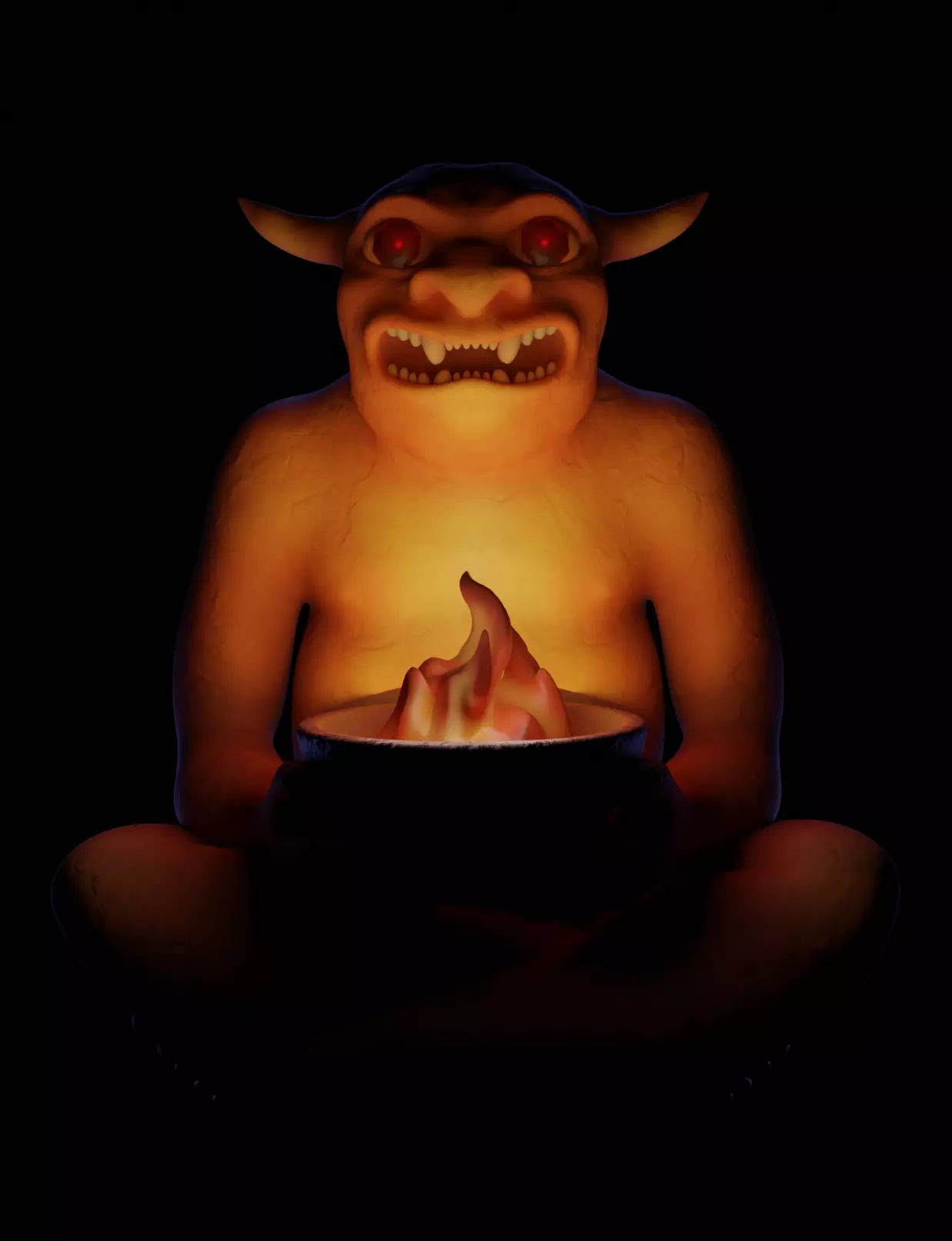 Players Handbook Demon Idol Free 3D print model_0