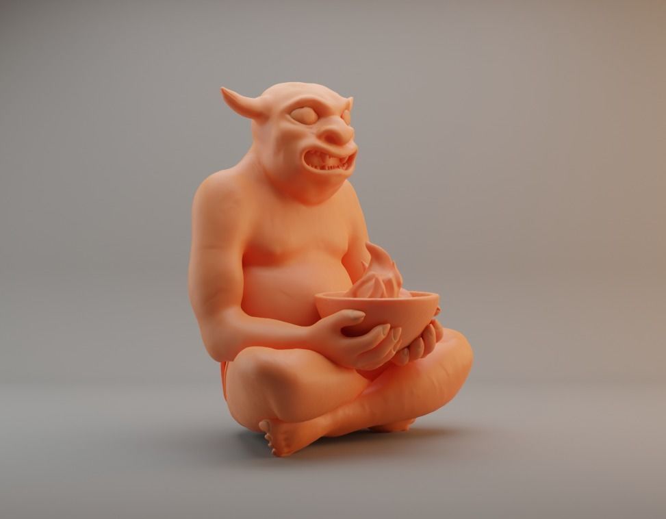 Players Handbook Demon Idol Free 3D print model_8