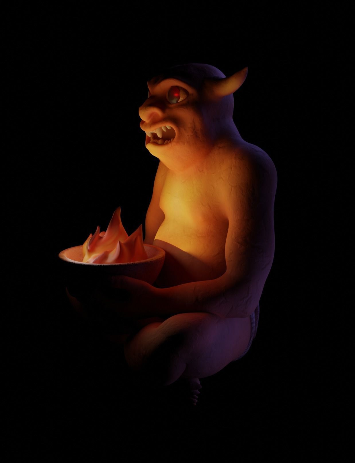 Players Handbook Demon Idol Free 3D print model_1