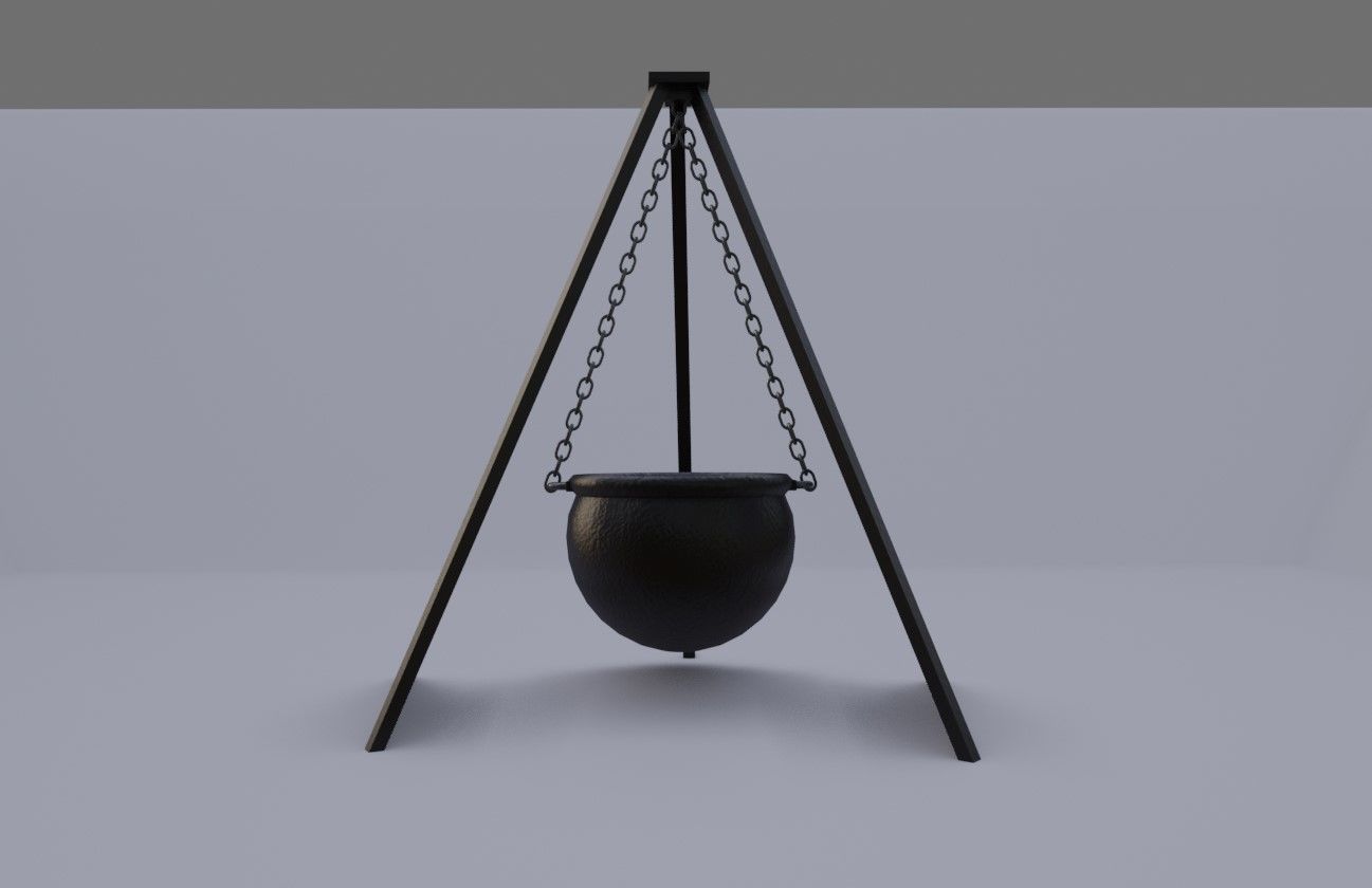 Cauldron - Caldeirao 3D model_2