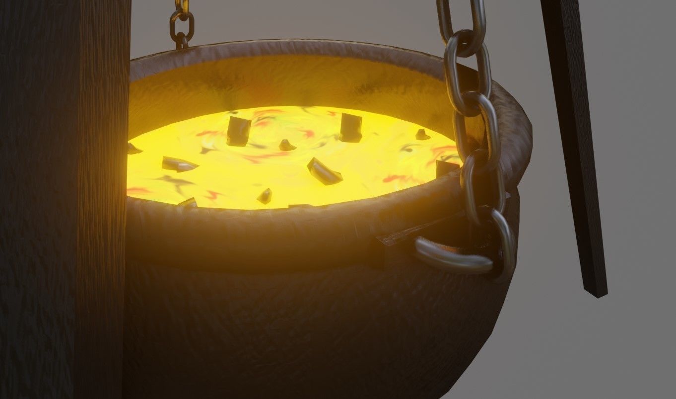 Cauldron - Caldeirao 3D model_6