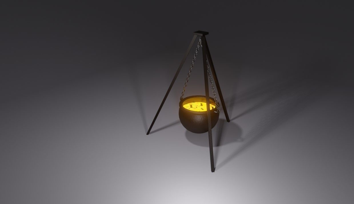 Cauldron - Caldeirao 3D model_3