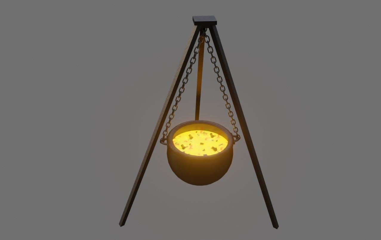 Cauldron - Caldeirao 3D model_11
