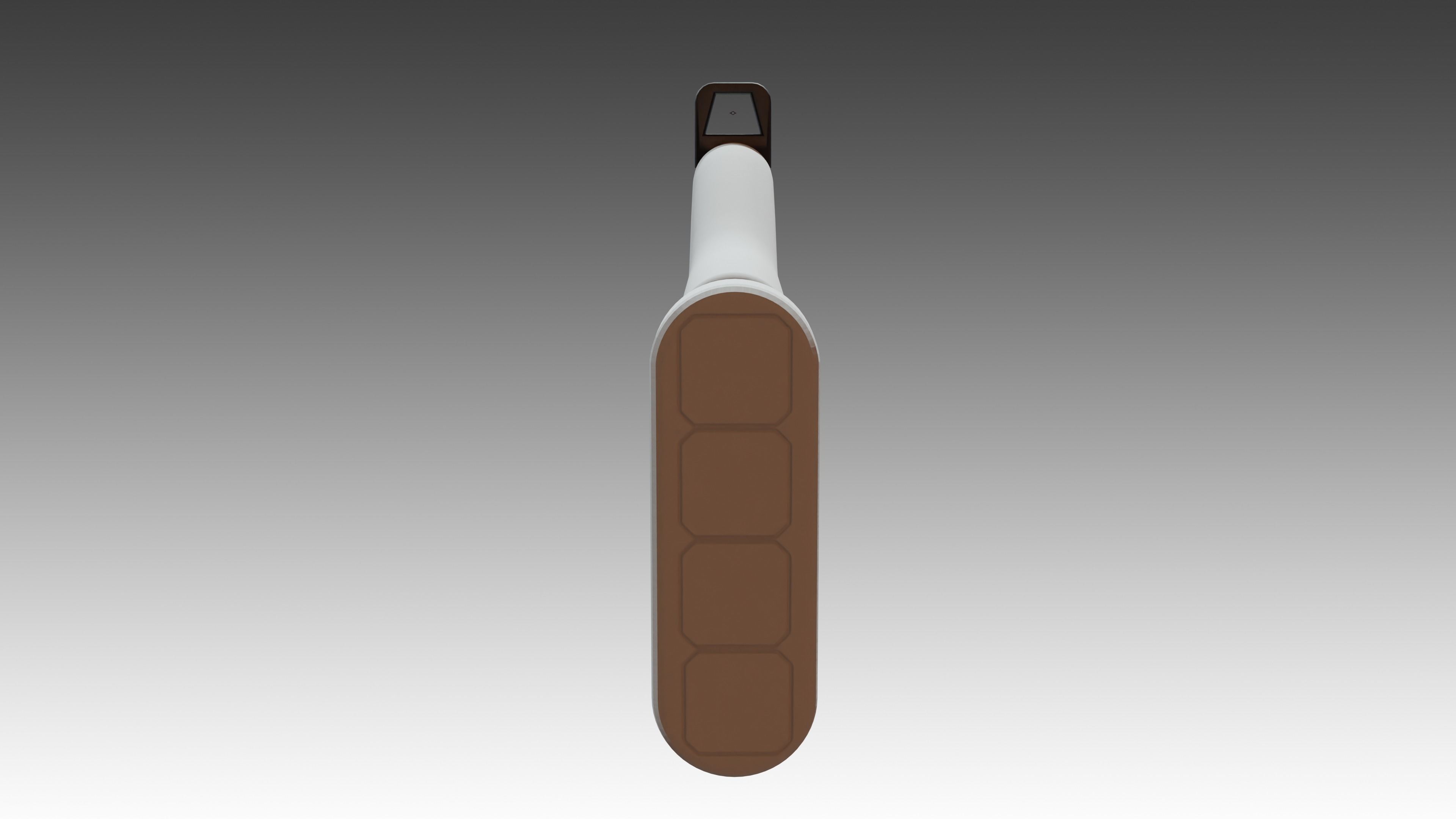 Whisper WR-51 SMG Low-poly 3D model_10