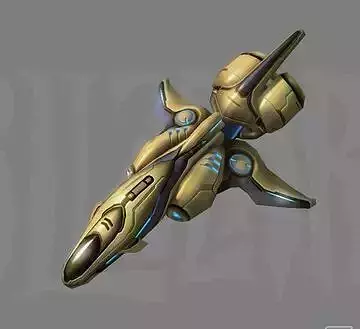 Scout Starcraft 3D model