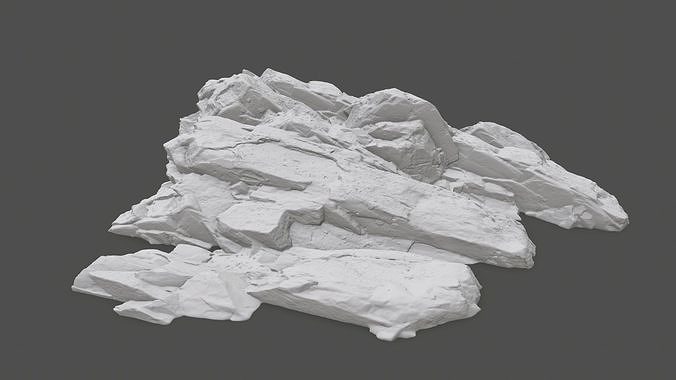 rock 30 3D print model
