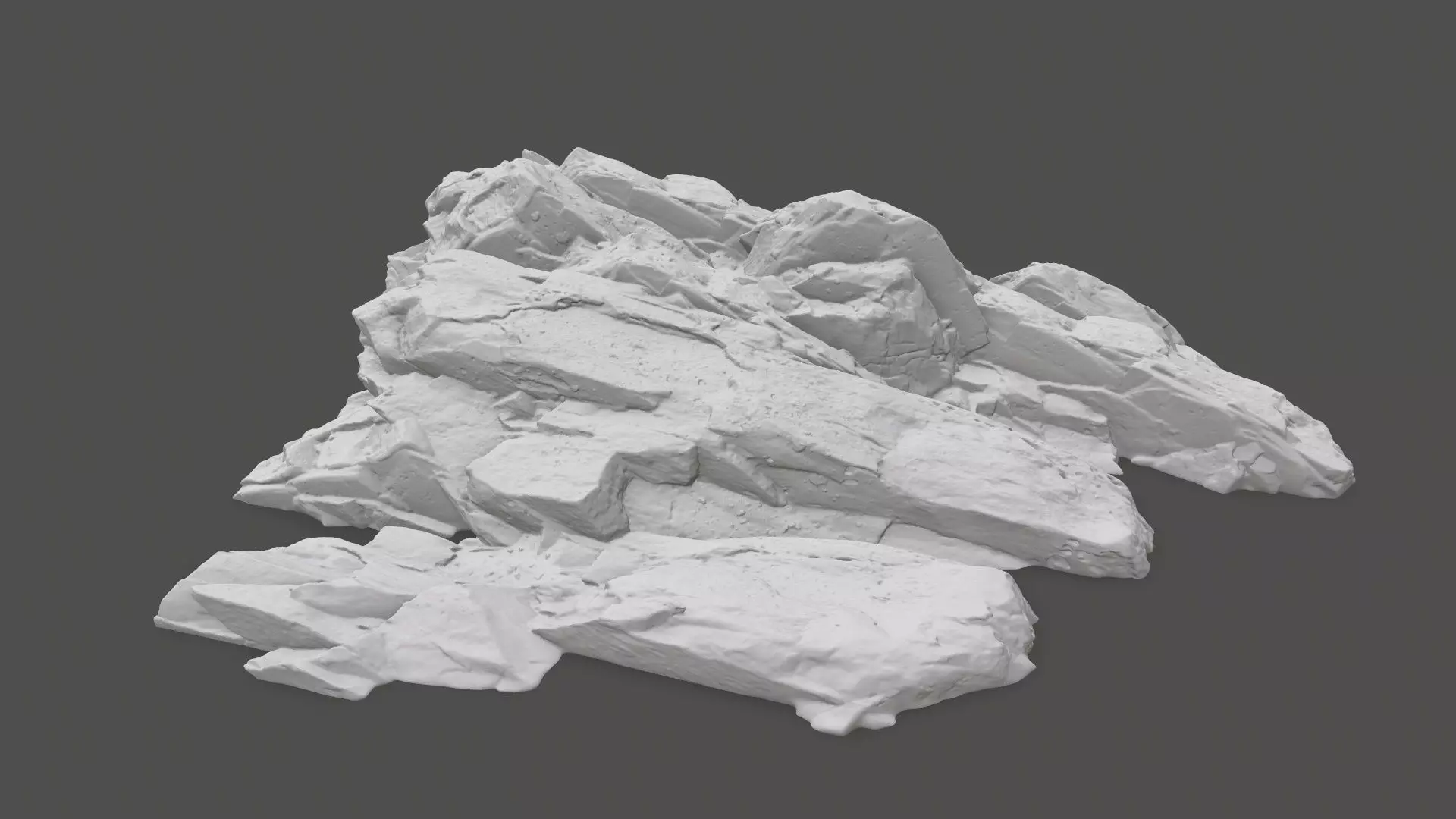 rock 30 3D print model_0