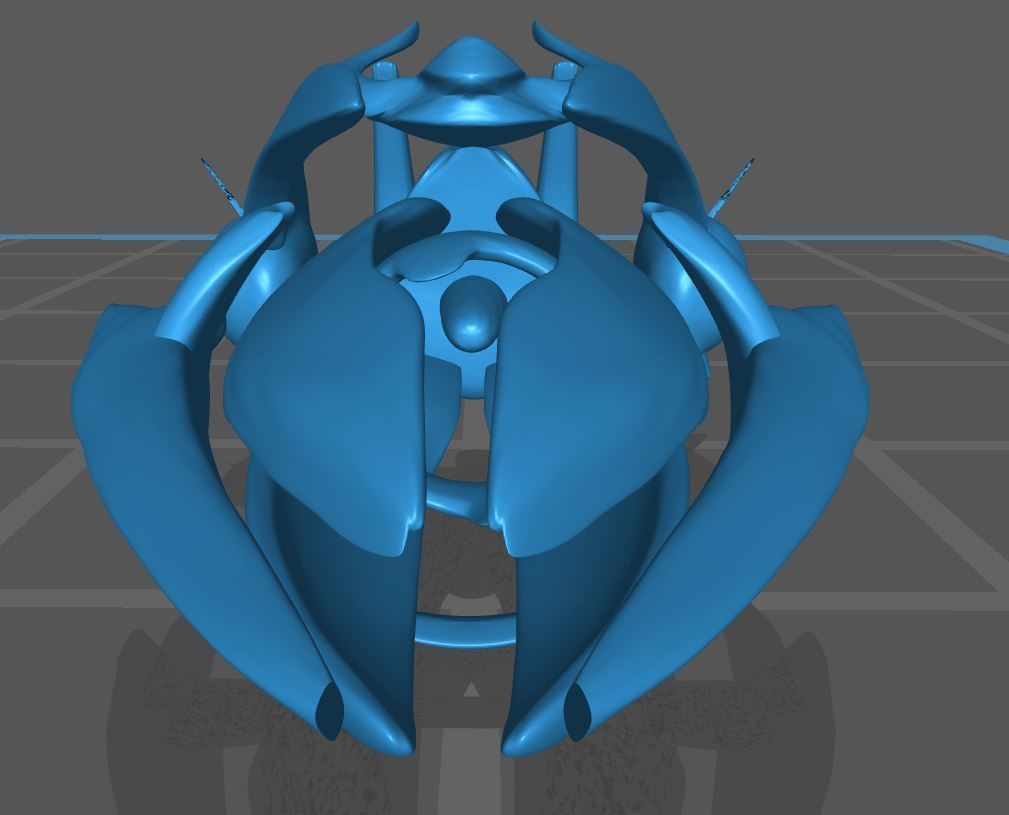 Starcraft Carrier 3D print model_2