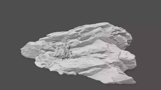 rock 31 3D print model