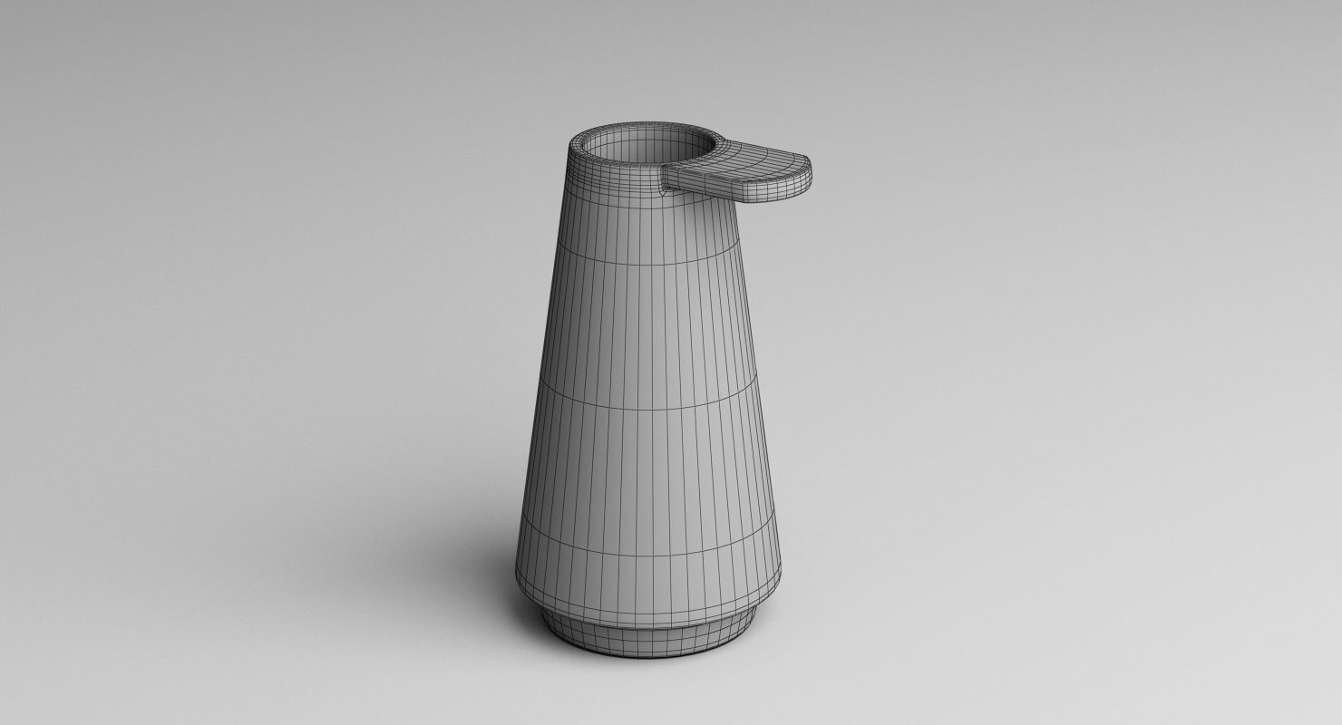 Muuto Grip Candlestick 3D model_5
