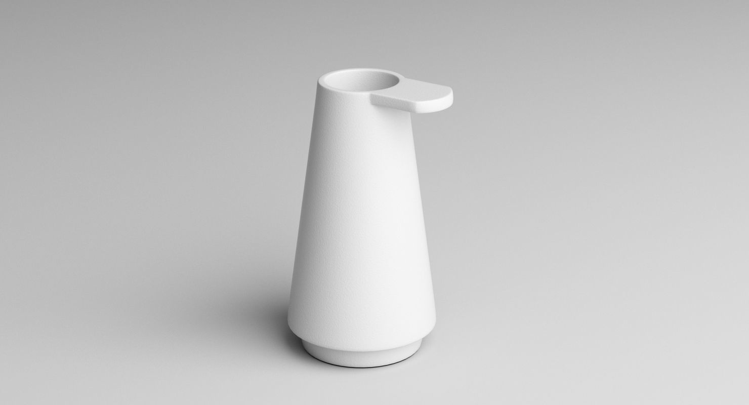Muuto Grip Candlestick 3D model_1