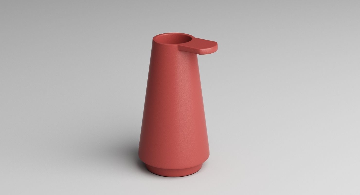 Muuto Grip Candlestick 3D model_3