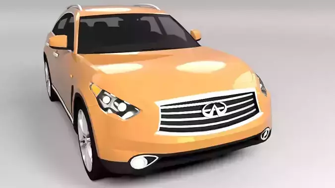 INFINITY QX70 LOWPOLY