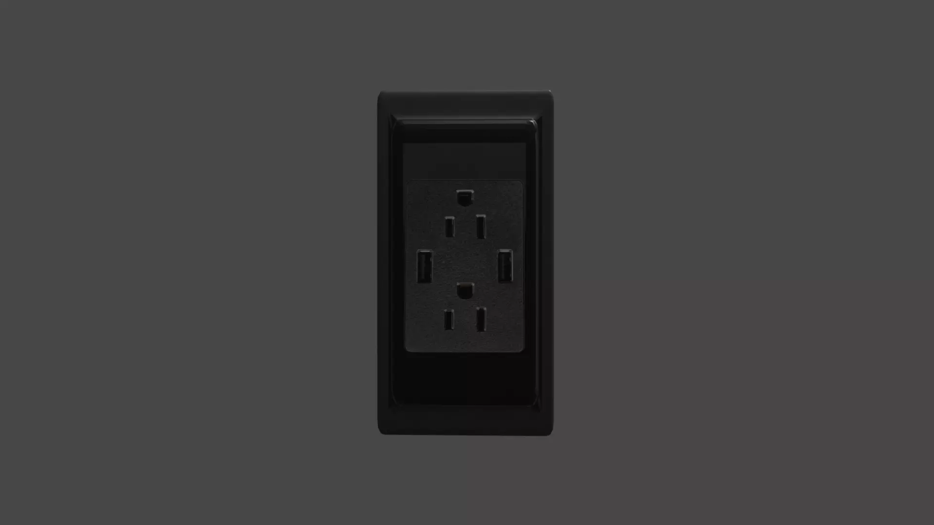 Low Poly Electricity outlet - Game Ready Free low-poly 3D model