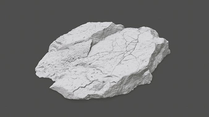 rock 32 3D print model
