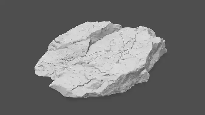 rock 32 3D print model