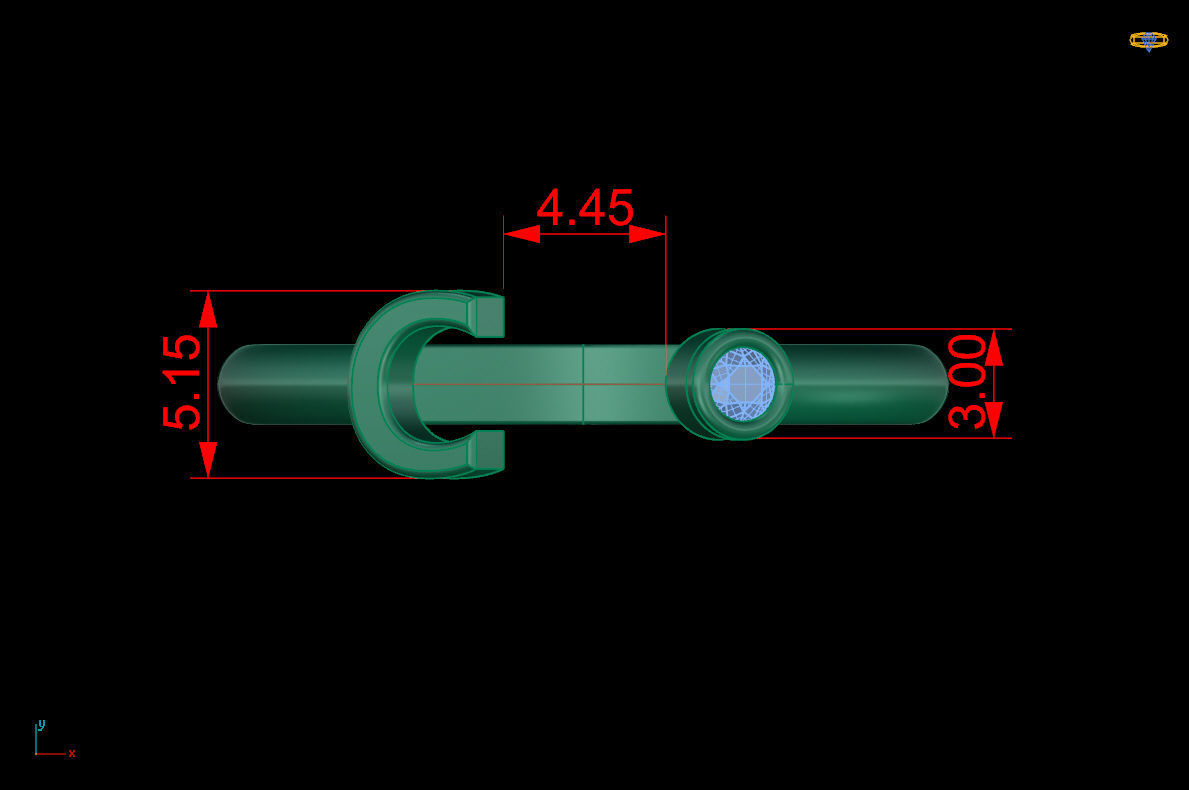 Ring 127 3D print model_6