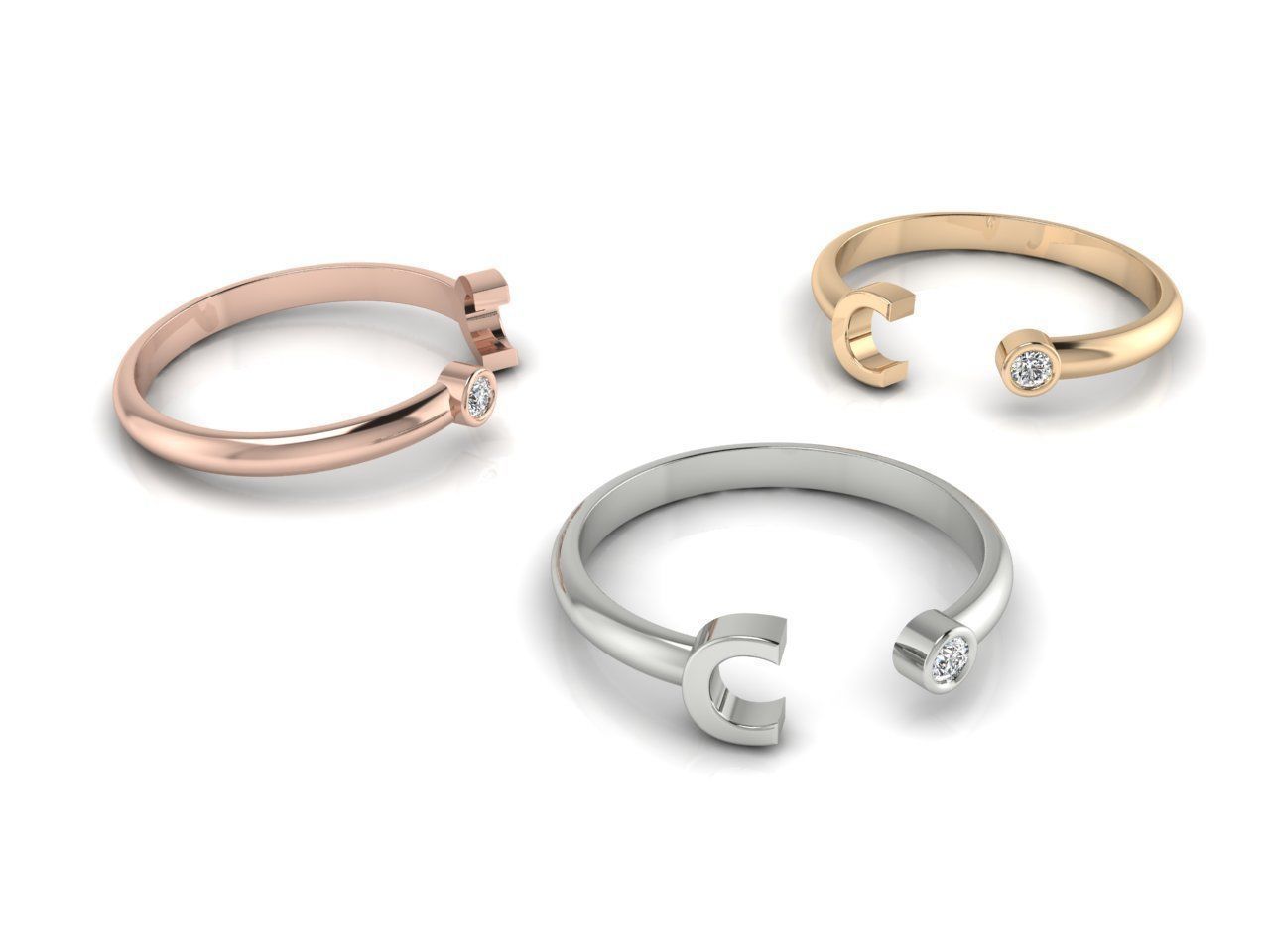 Ring 127 3D print model_5