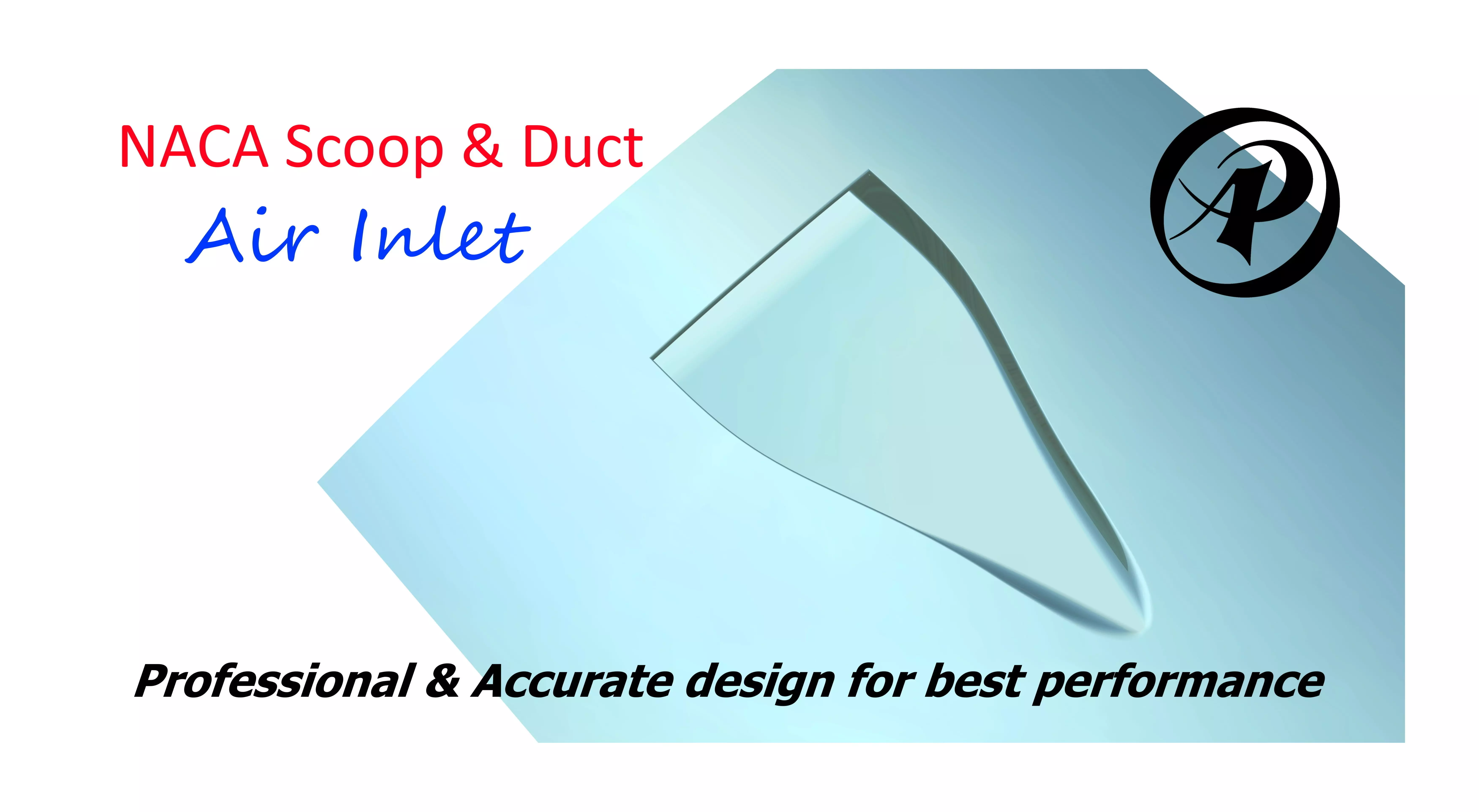 NACA Scoop and Duct Air Inlet Free 3D model