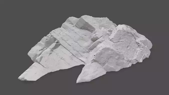rock 36 3D print model