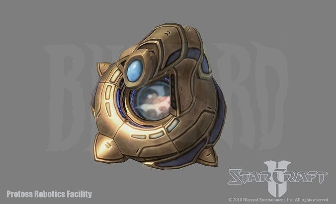 Starcraft Robotics Facility 3D print model