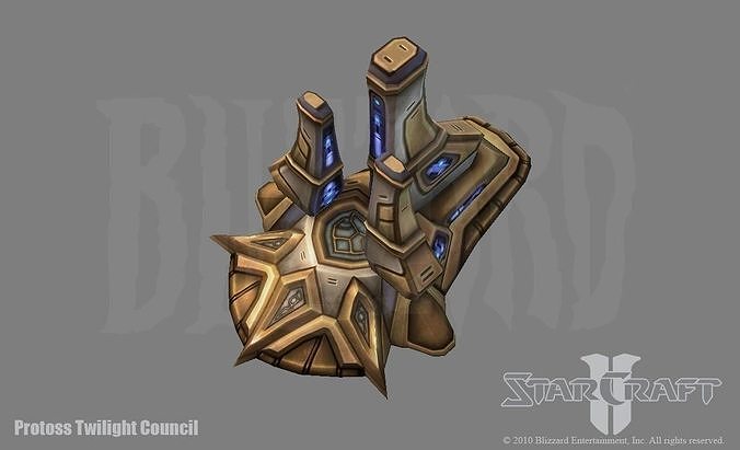 Starcraft Twilight Council 3D print model