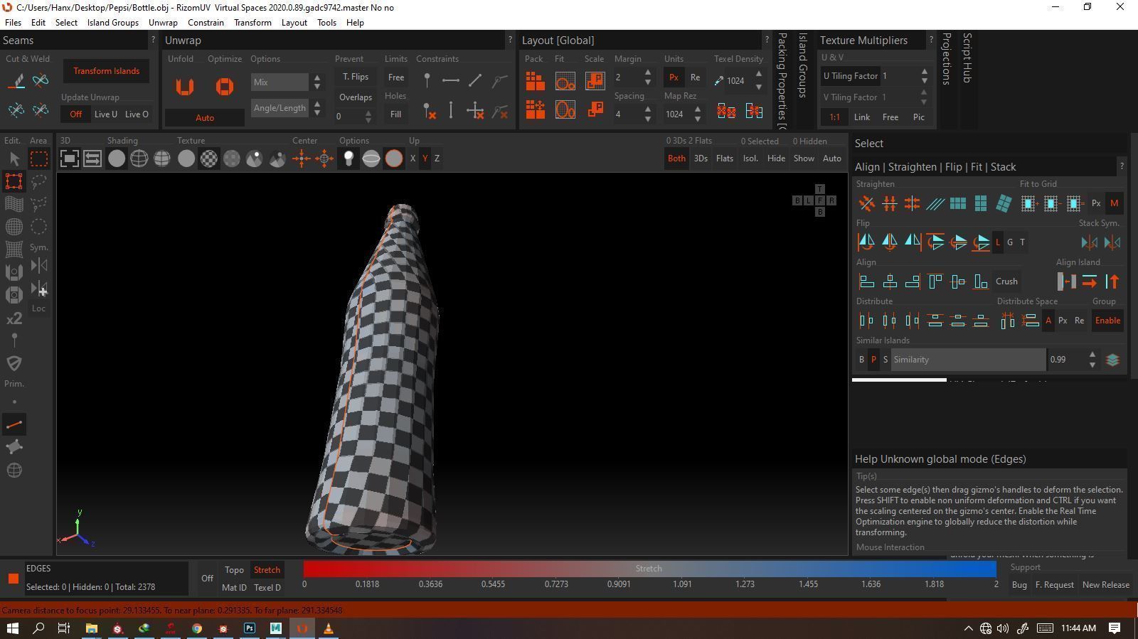 Pepsi Bottle 3D model_1