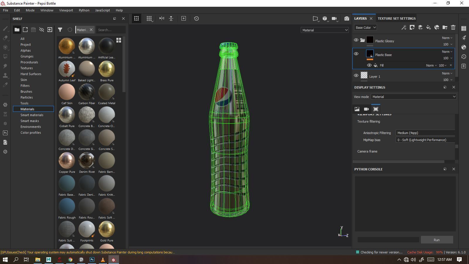 Pepsi Bottle 3D model_3