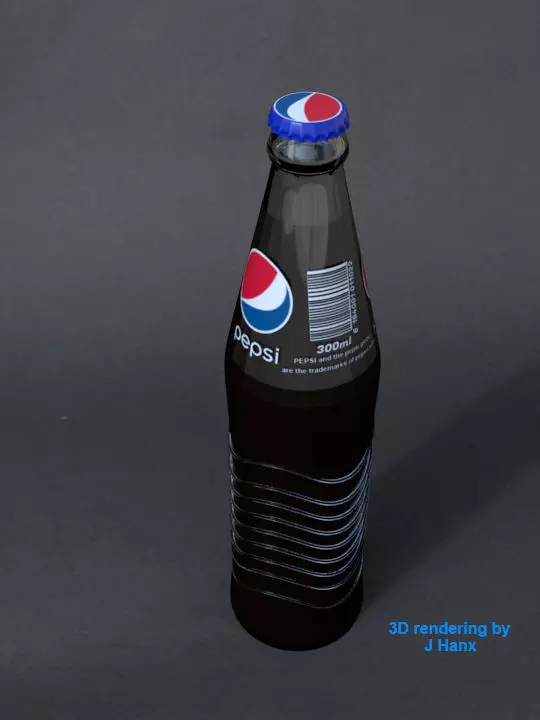 Pepsi Bottle 3D model_0