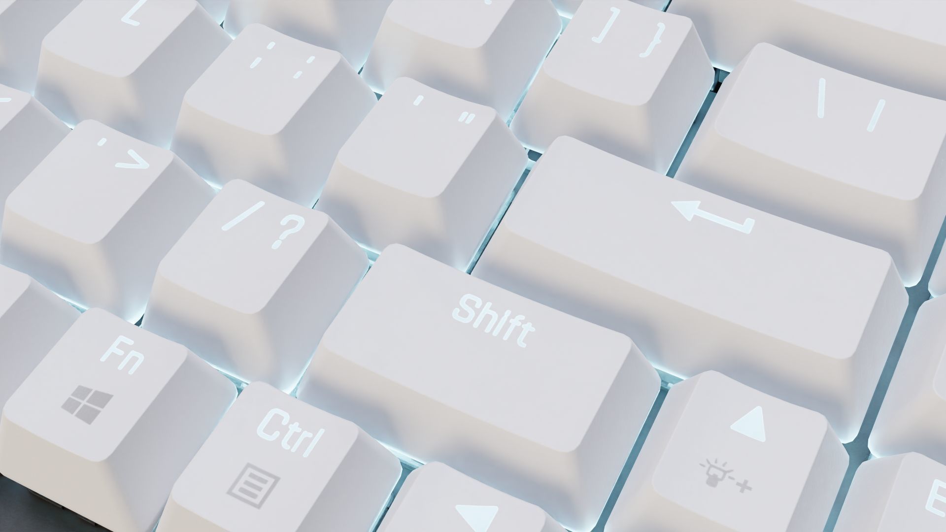 Mechanical Keyboard 82-Key LED 3D model_6