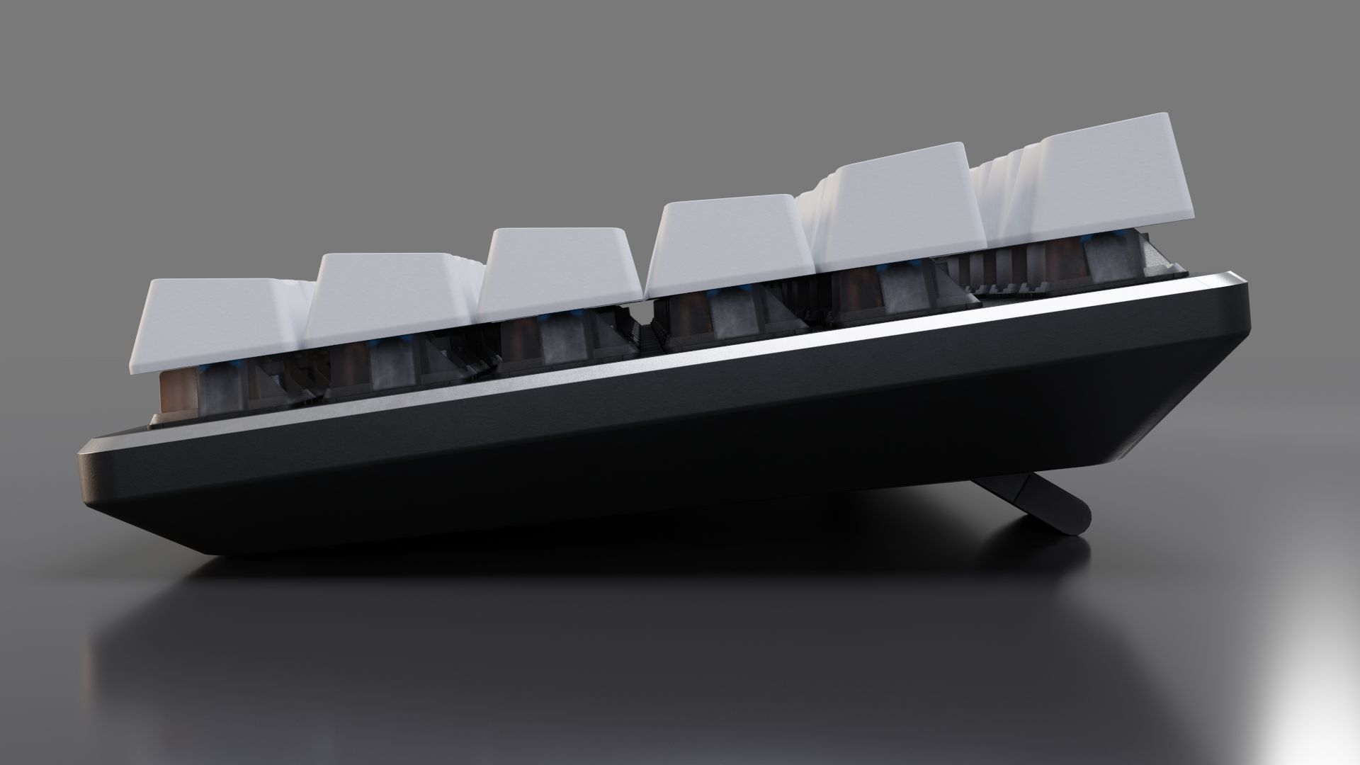 Mechanical Keyboard 82-Key LED 3D model_9