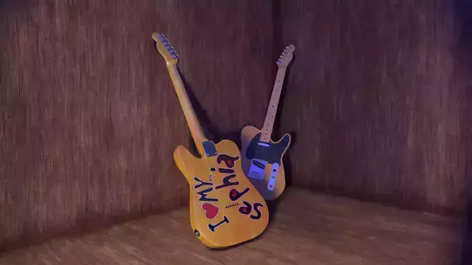 Electric Guitar Eross Chandra Telecaster 