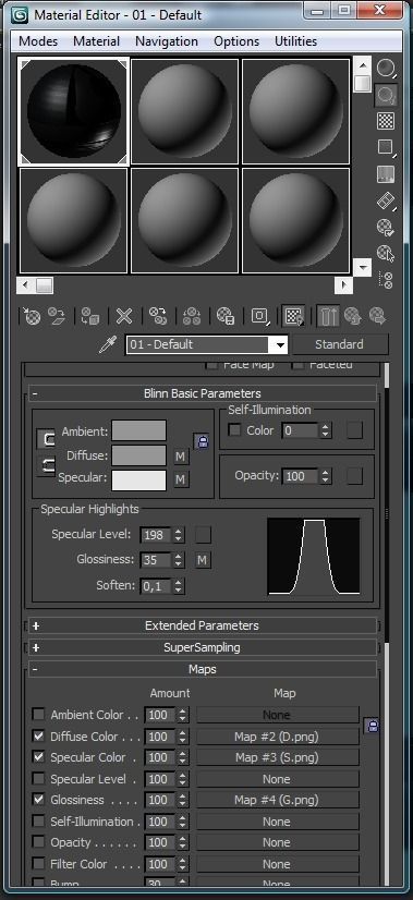 OTs-04 russian combat knife 3D model_7