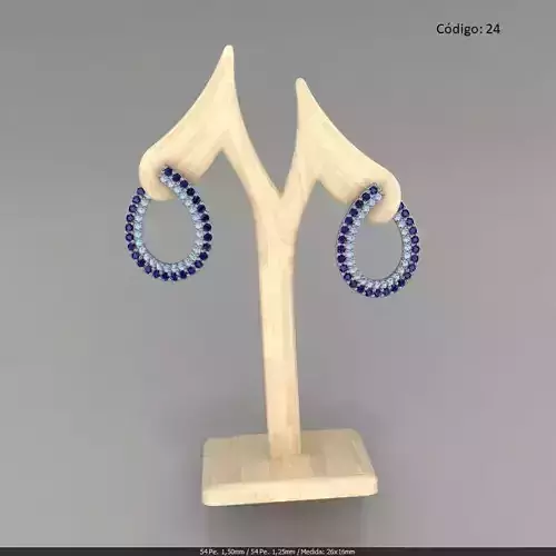 Earring Rounds Curve 