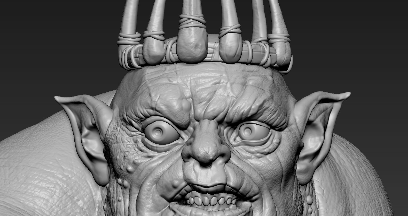 Goblin King 3D print model_12