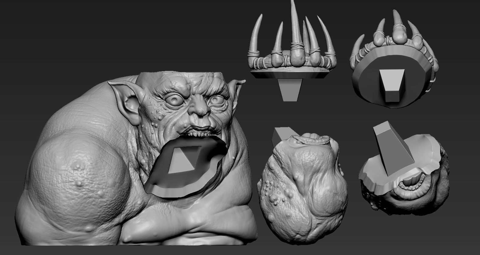 Goblin King 3D print model_6
