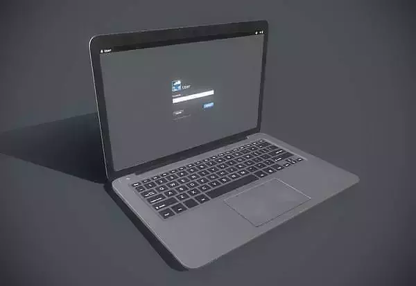 Low Poly Laptop