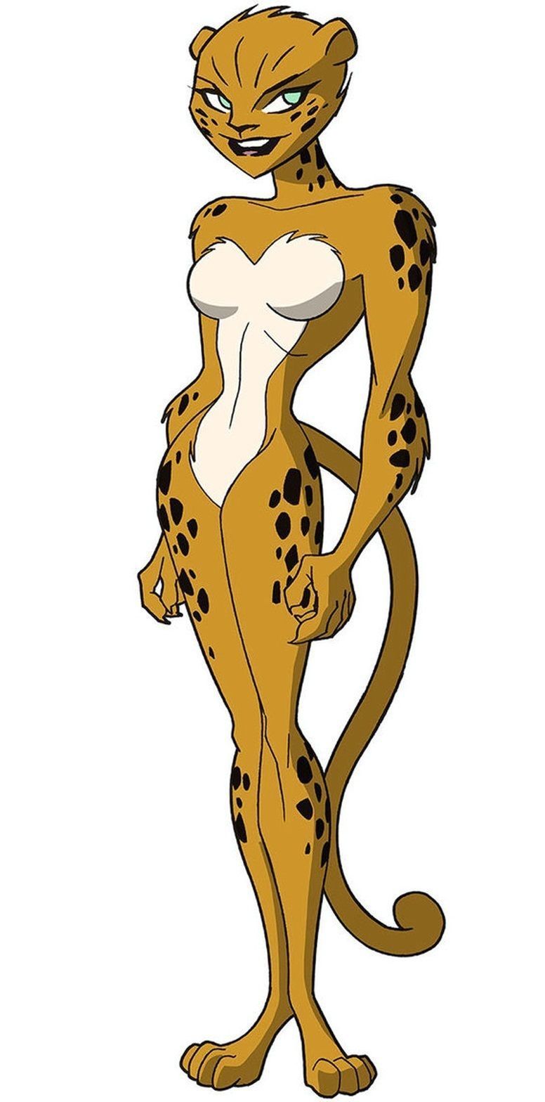 Cheetah DC Animated Universe Low-poly 3D model_13