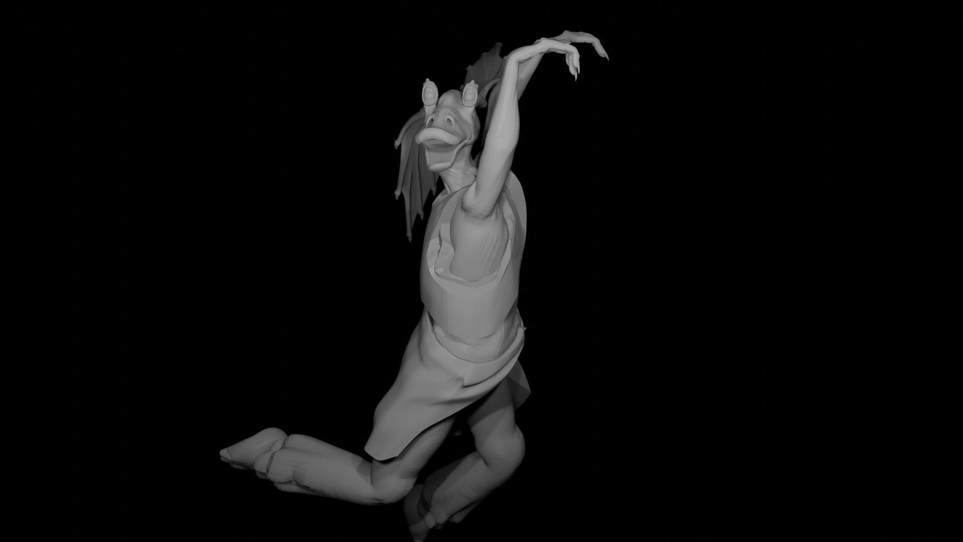 Alien Jester Tank Accessory Pack 3D print model_1