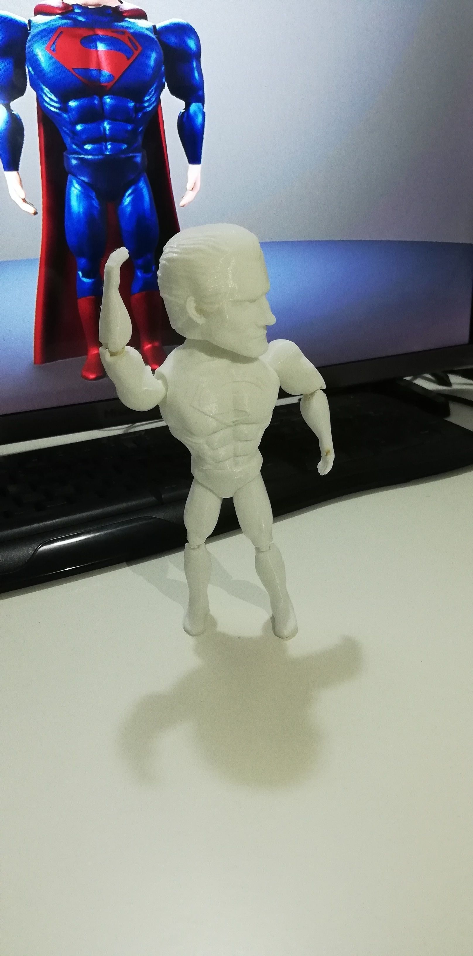 Superman Articulado 3D print model_8