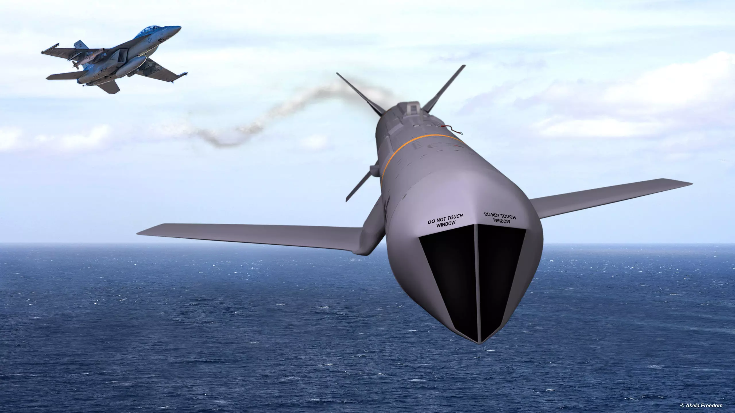 AGM-84K SLAM-ER v2 3D model_0