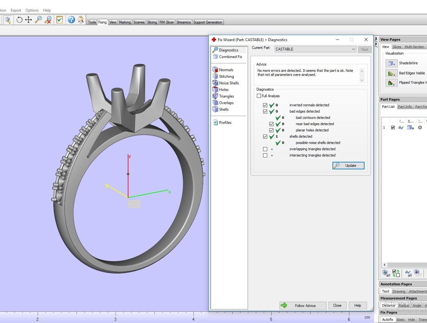 Engagement Ring  STL File Format ready For 3D Printing - CC56 3D print model_7