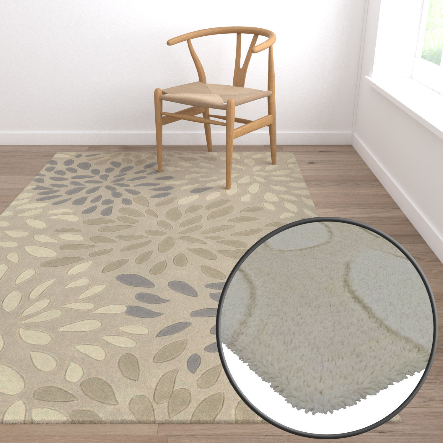 Rug Set 747 3D model_5