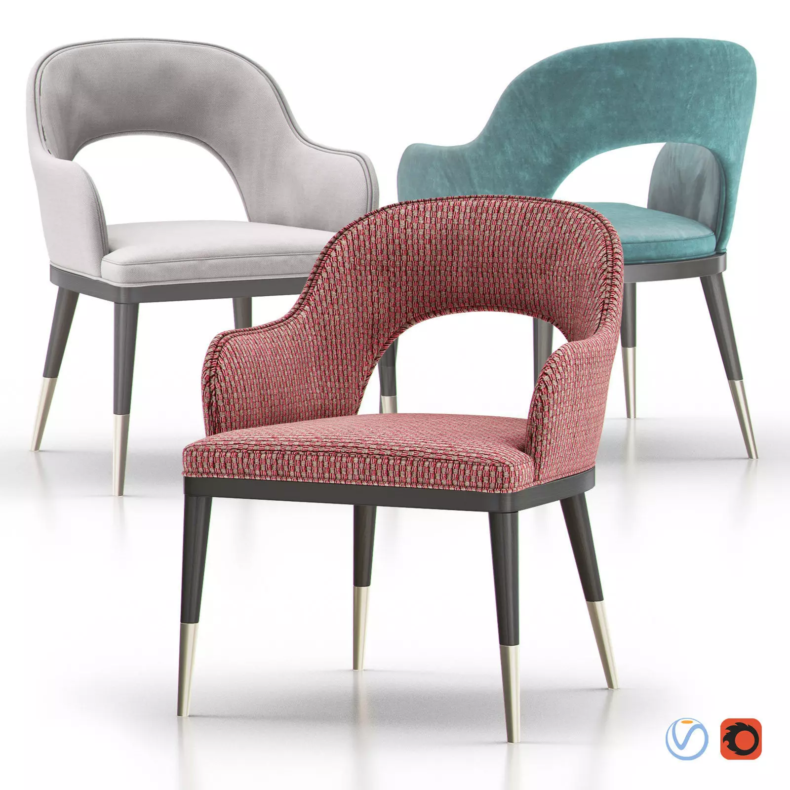 DINING Chair 02 3D model_0