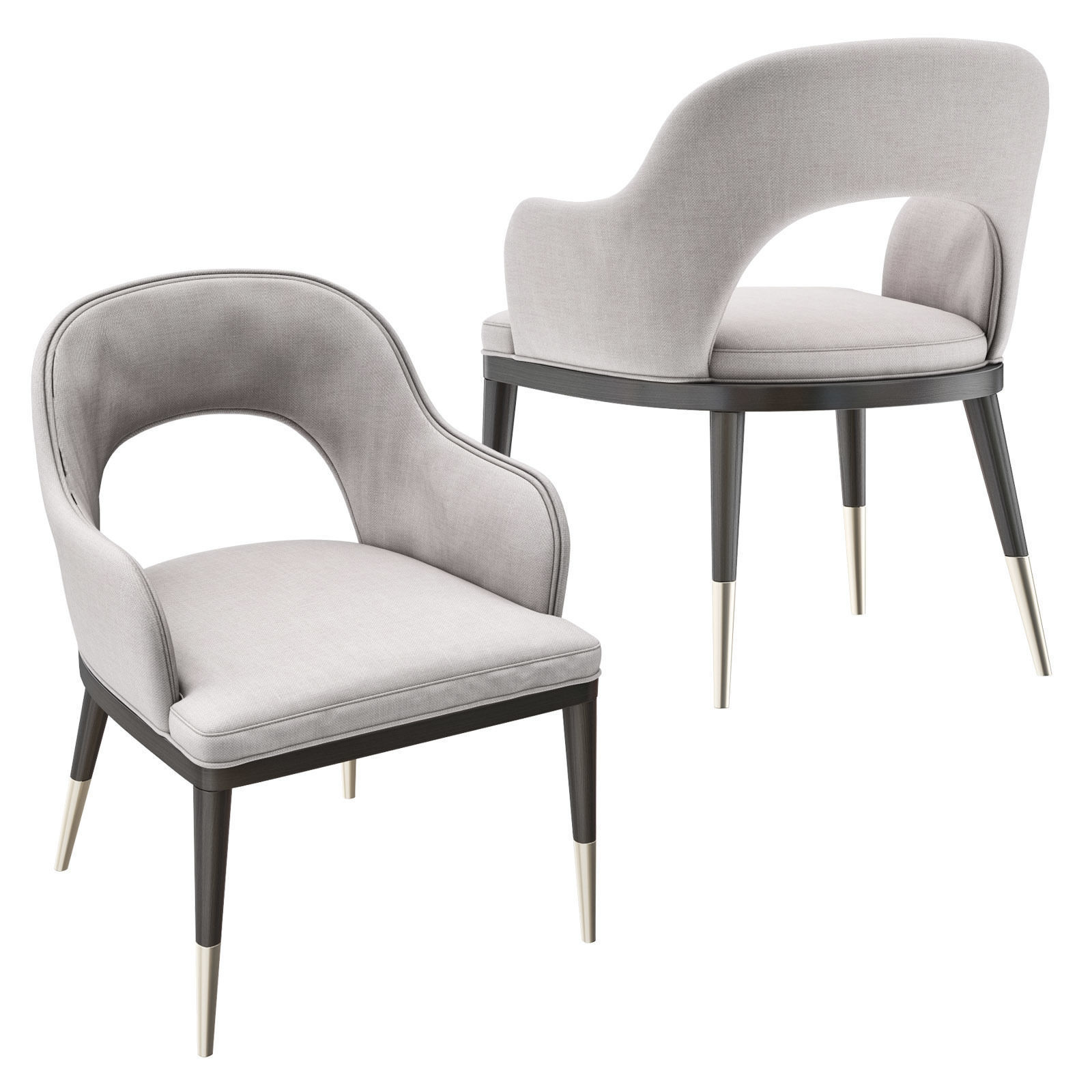 DINING Chair 02 3D model_5