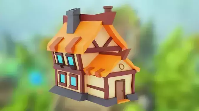 Low poly House