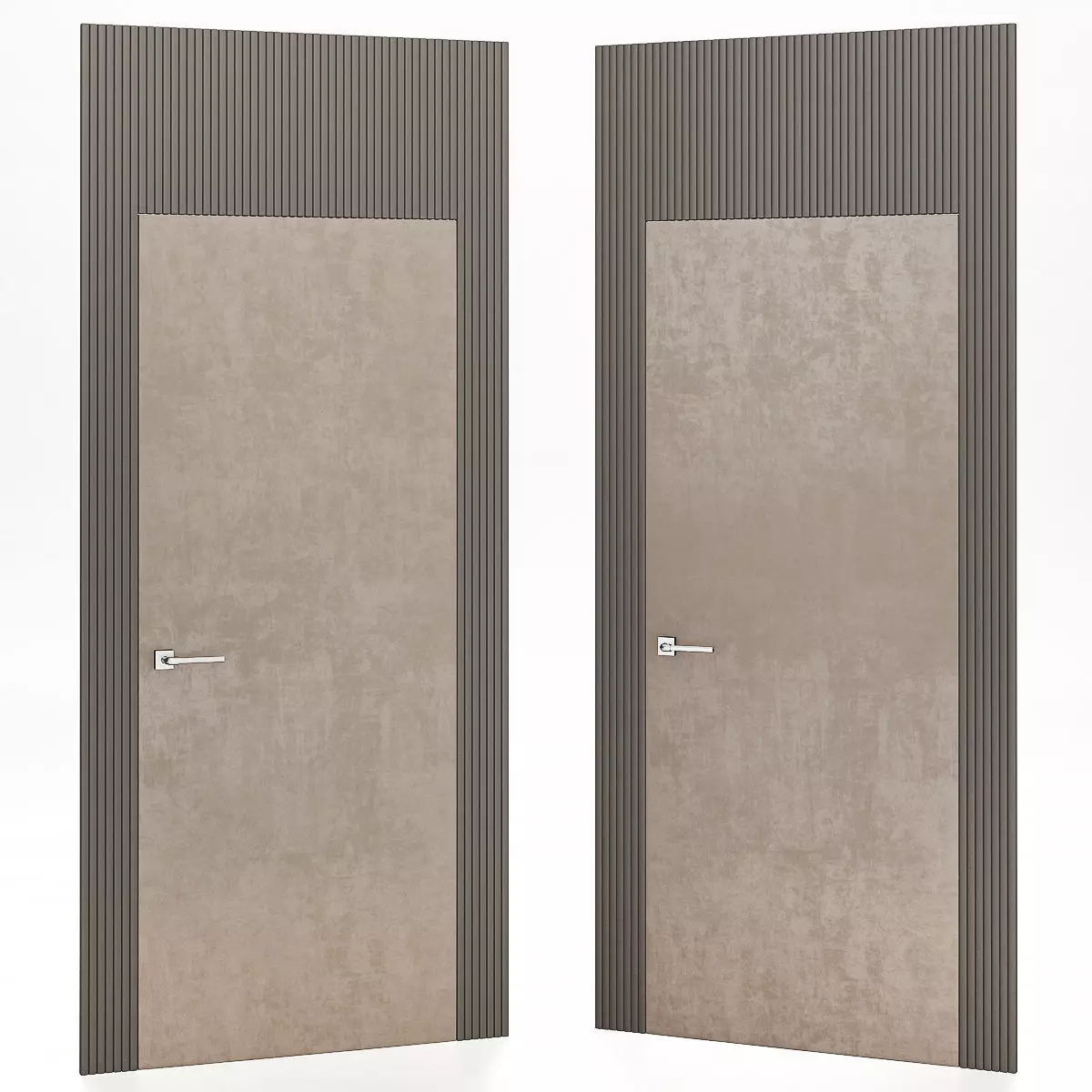 Interior Doors 3d model Low-poly 3D model