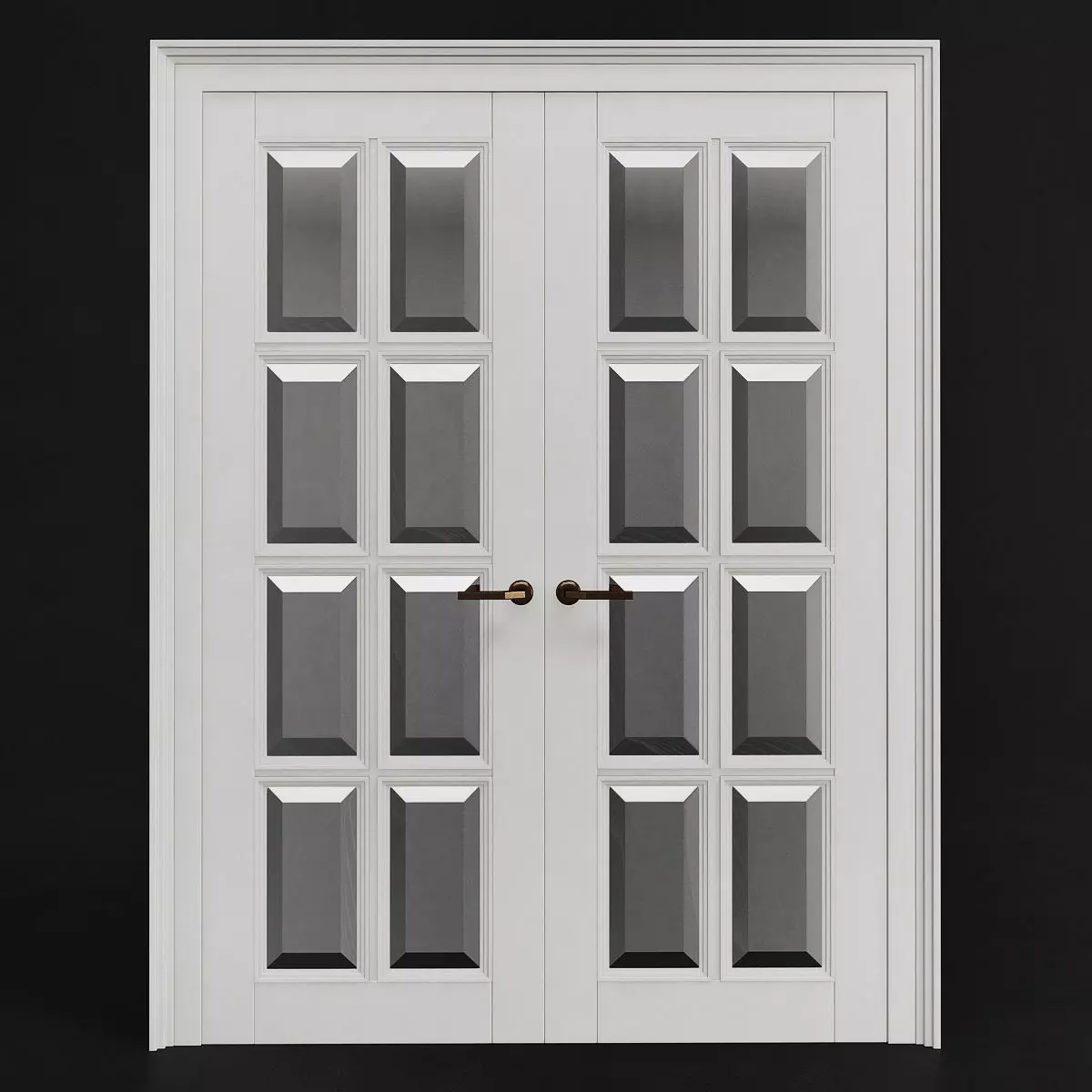 Interior Doors 3d model Low-poly 3D model