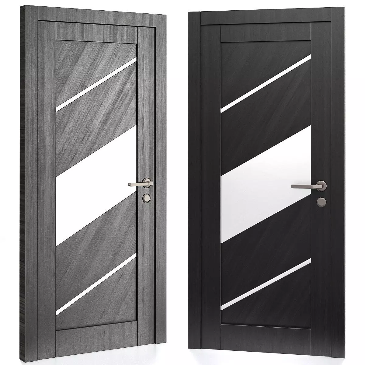 Interior Doors 3d model Low-poly 3D model